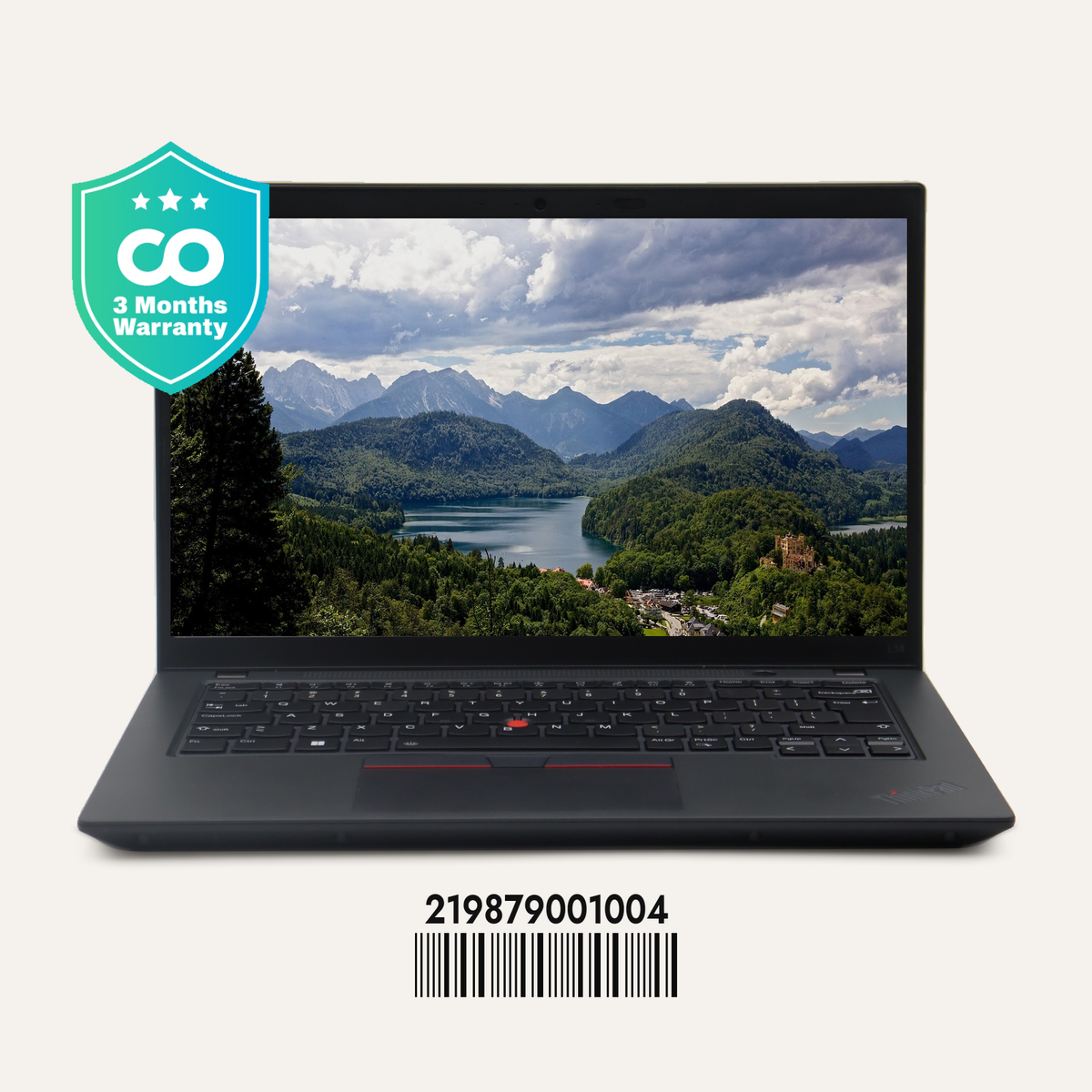 LENOVO THINKPAD L14 GEN 4 Serial No.: 219879001004 front view