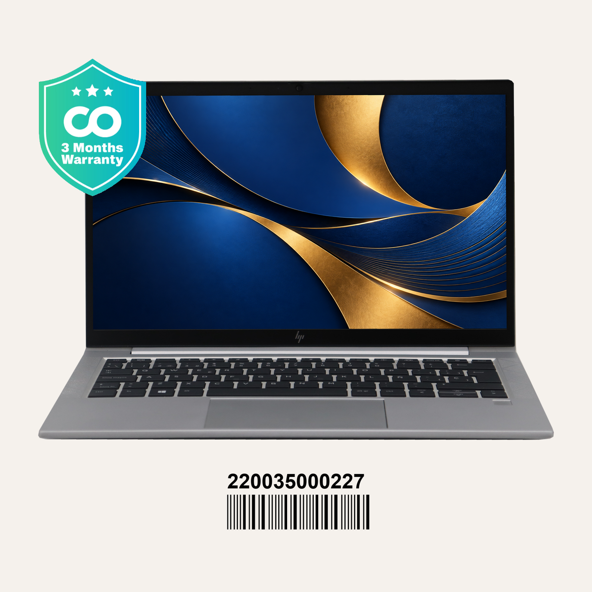 HP EliteBook 835 G7 front view