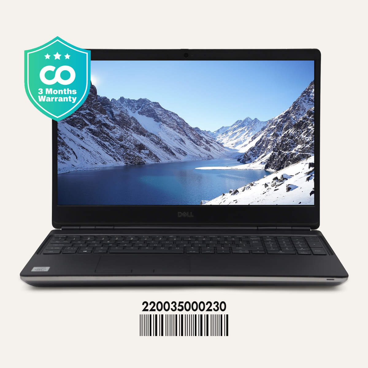 DELL PRECISION 7550 SN: 00230 front view