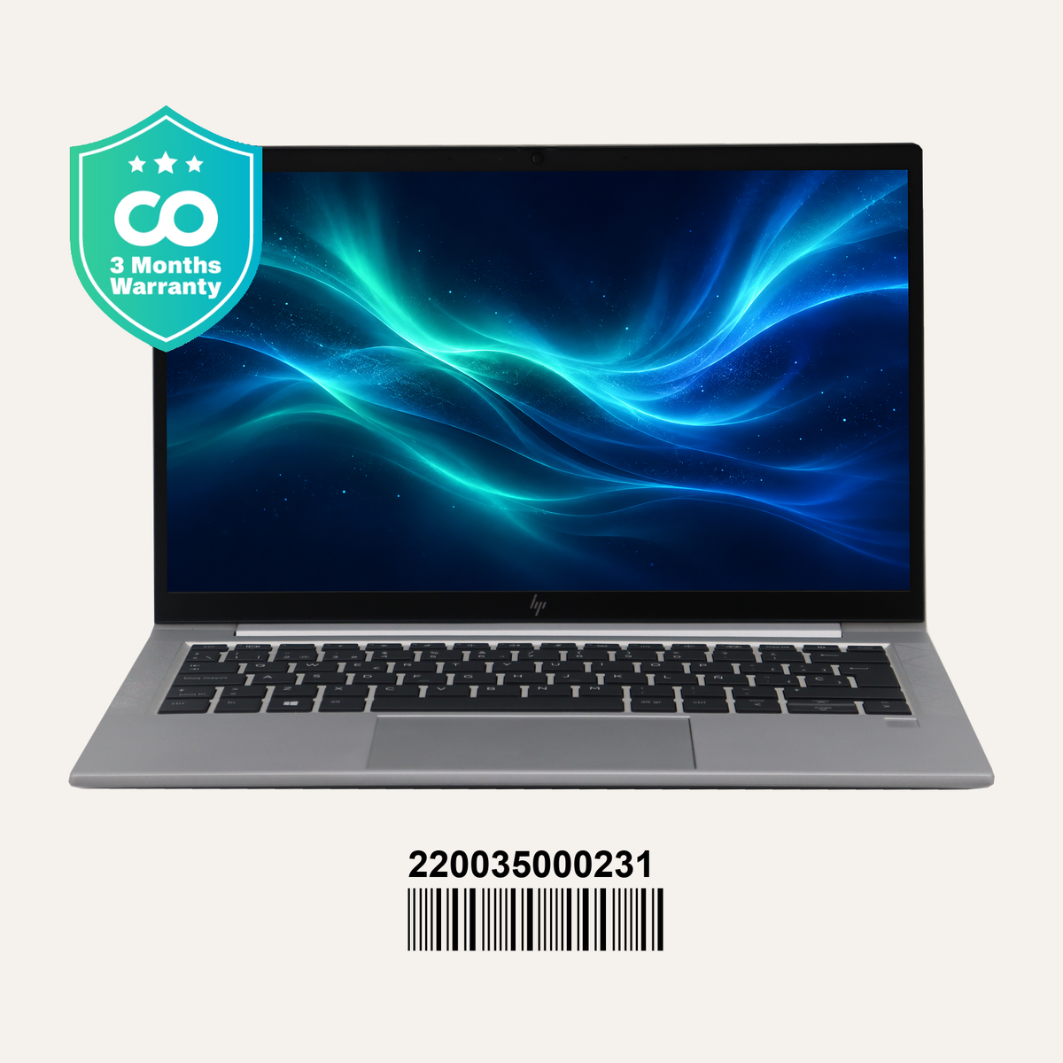 HP EliteBook 835 G7 front view