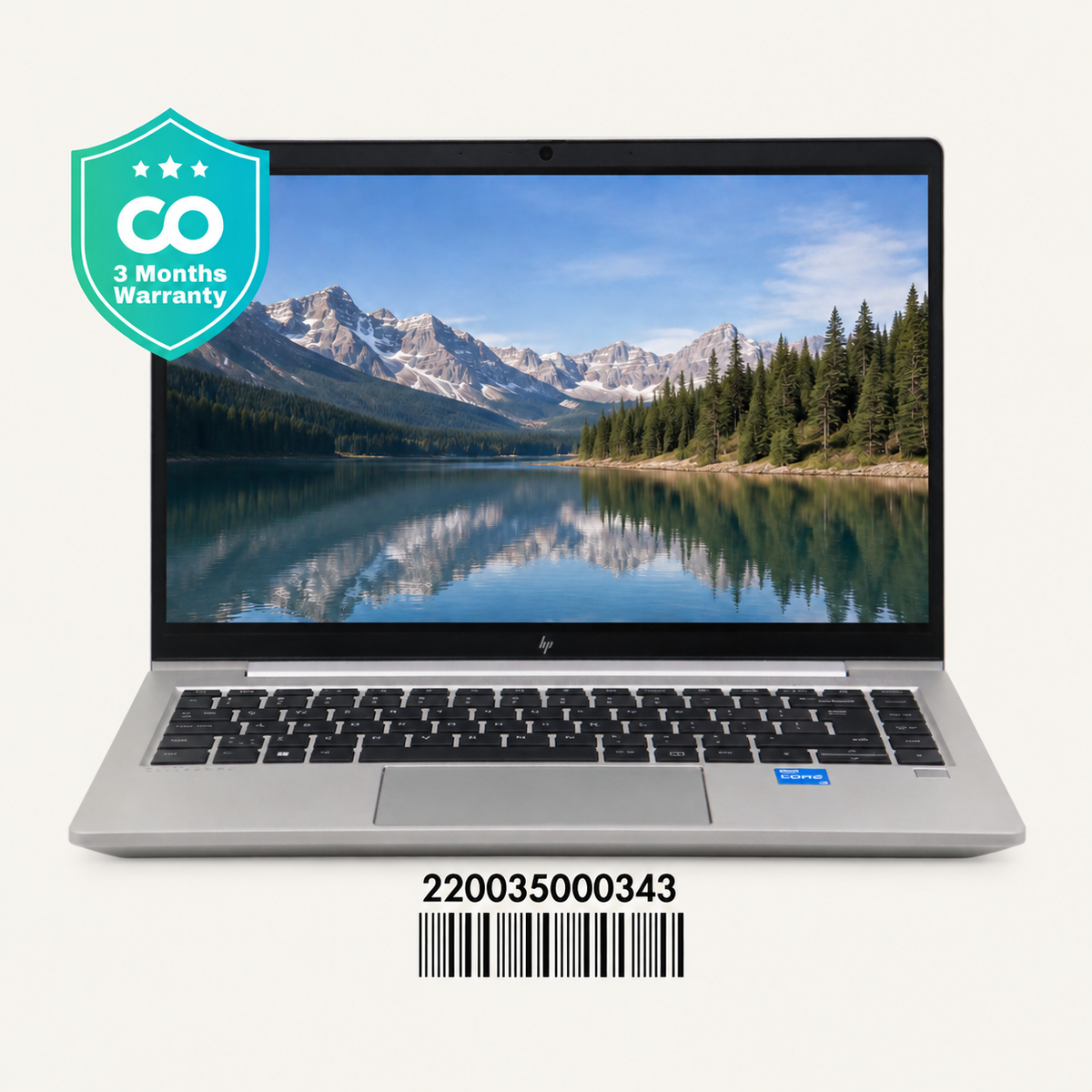 HP EliteBook 640 G9 - front view