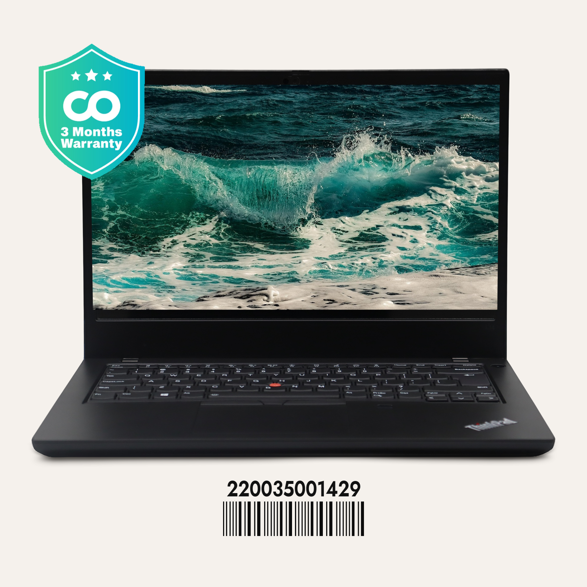 LENOVO THINKPAD L14 GEN 2 SN: 01429 front view