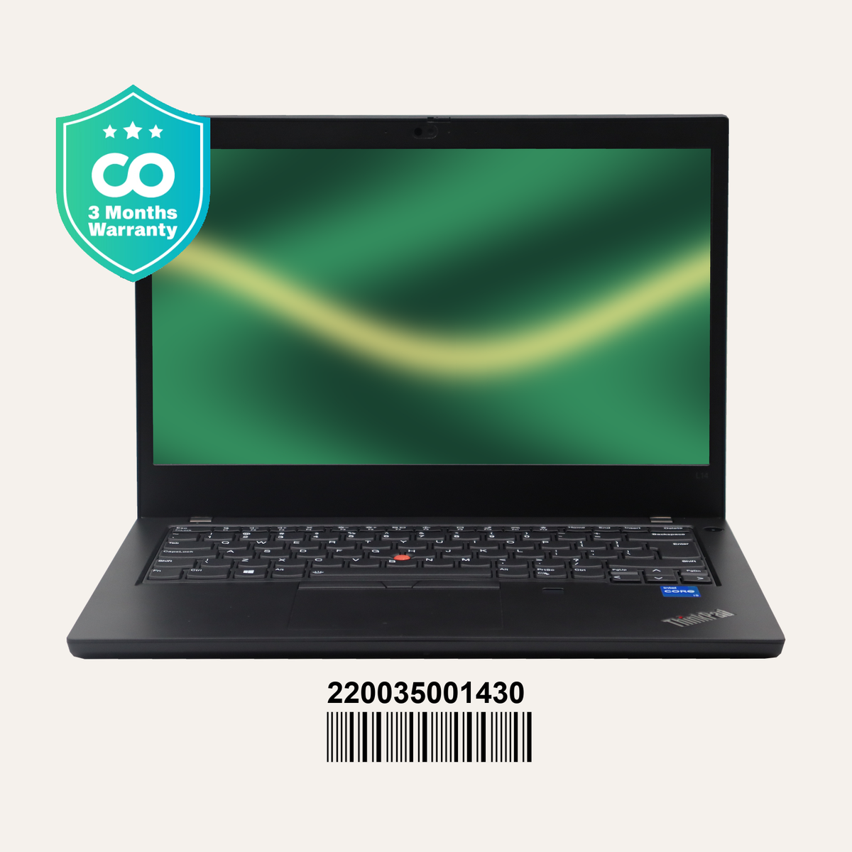 Lenovo ThinkPad L14 Gen 2 front view