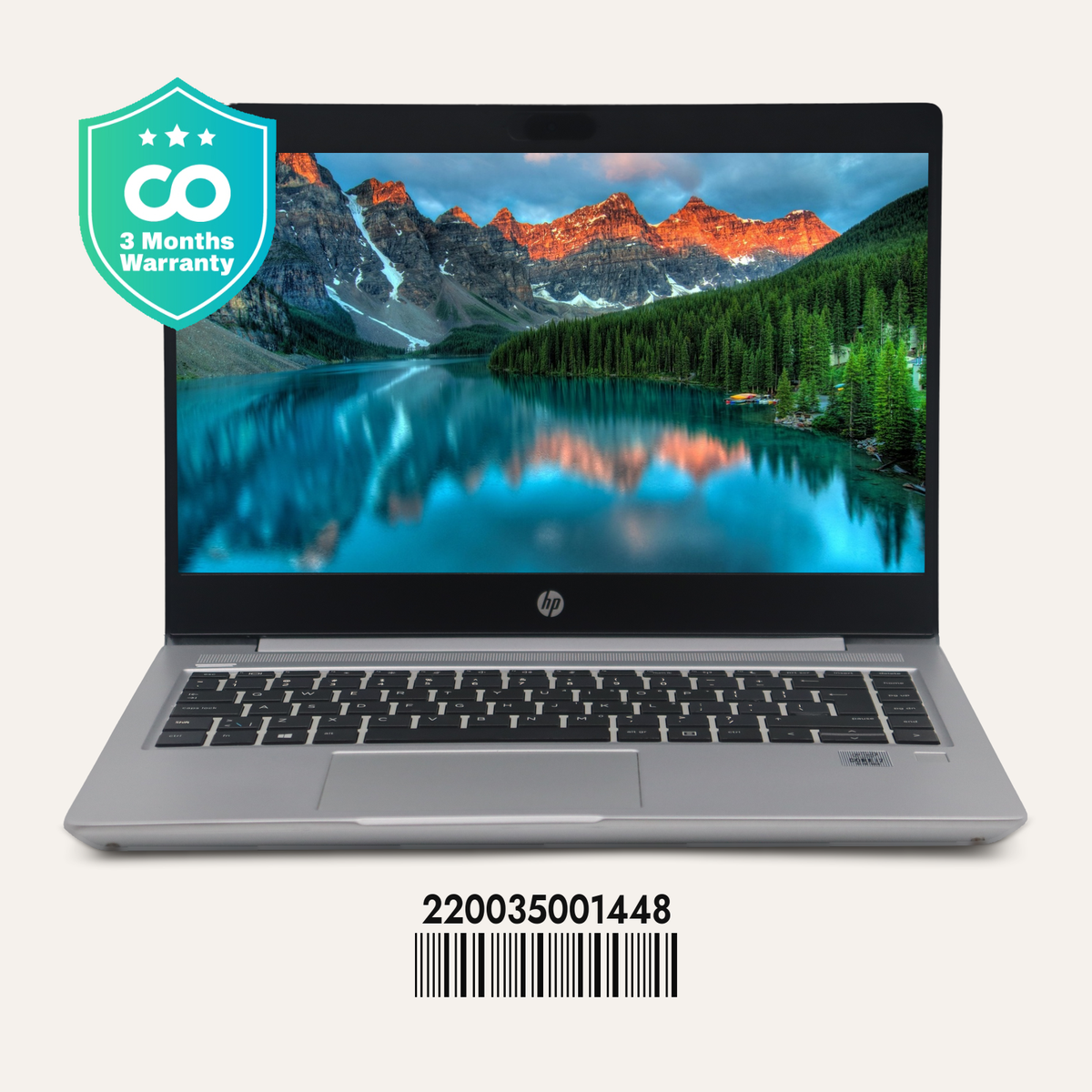 HP PROBOOK 440 G7 SN: 01448 front view