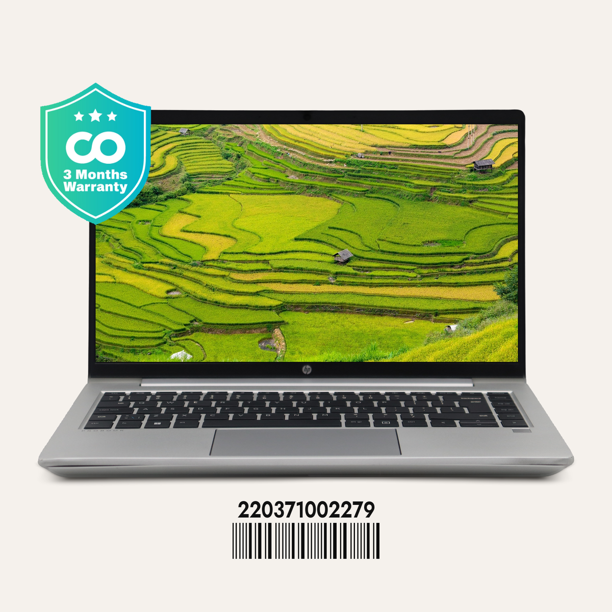 HP PROBOOK 445 G10 SN: 02279 front view