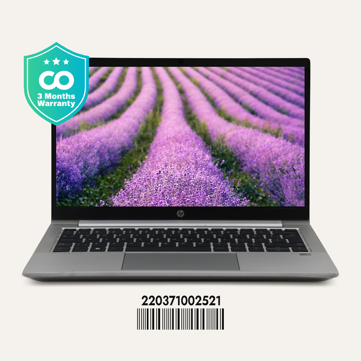 HP ELITEBOOK 630 G9 SN: 02521 front view