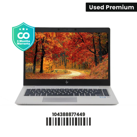 HP ELITEBOOK 840 G5: Intel Core i5, 8th Gen, 8GB RAM, 256GB SSD SN:77449