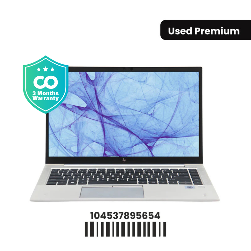 HP EliteBook 840 G7: Intel Core i5, 10th Gen, 8GB RAM, 256GB SSD SN:95654