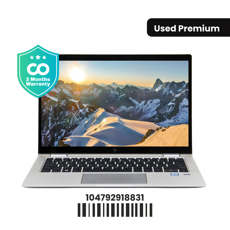 HP EliteBook X360 1030 G3: Intel Core i5, 8th Gen, 16GB RAM, 256GB SSD SN:918831