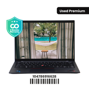 LENOVO ThinkPad X1 Carbon Gen 9: 11th Gen i7, 32GB RAM, 512GB SSD, SN:16628