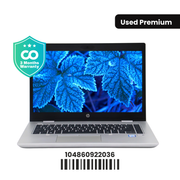 HP PROBOOK 640 G4: 8th Gen i5, 16GB RAM, 512GB SSD, SN:22036