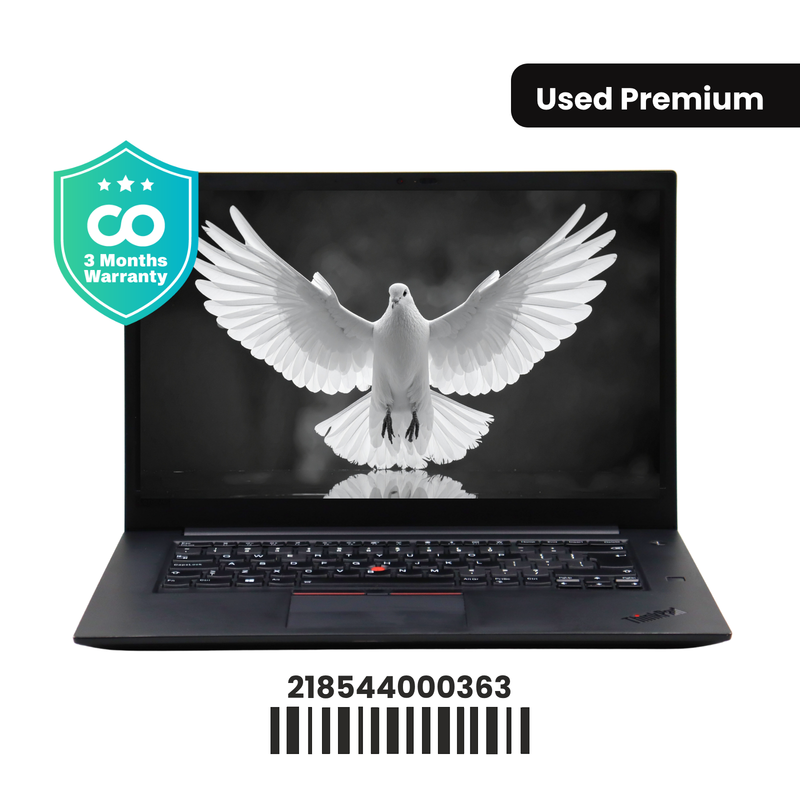 LENOVO THINKPAD X1 EXTREME 2ND: 9th Gen i7, 32GB RAM, 1024GB SSD, SN:00363