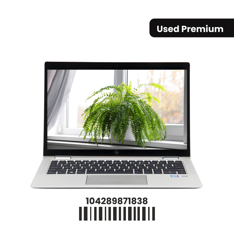 HP ELITEBOOK X360 1030 G4: 8th Gen i5, 16GB RAM, 256GB SSD, SN:871838