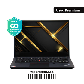 LENOVO THINKPAD T14 GEN 1: AMD RYZEN 5, 8GB RAM, 256GB SSD, SN:00444