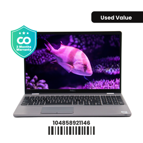 Dell LATITUDE 5510: 10th Gen i5, 8GB RAM, 256GB SSD, SN:21146