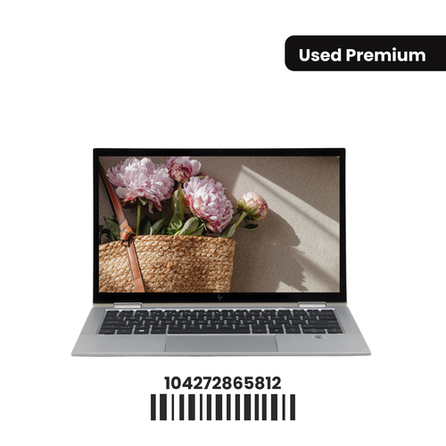 HP EliteBook X360 1030 G7: 10th Gen i5, 16GB RAM, 256GB SSD, SN:65812
