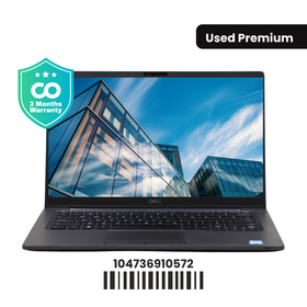 Dell LATITUDE 7400: Intel Core i7 , 8th Gen, 16GB RAM, 256GB SSD SN:910572
