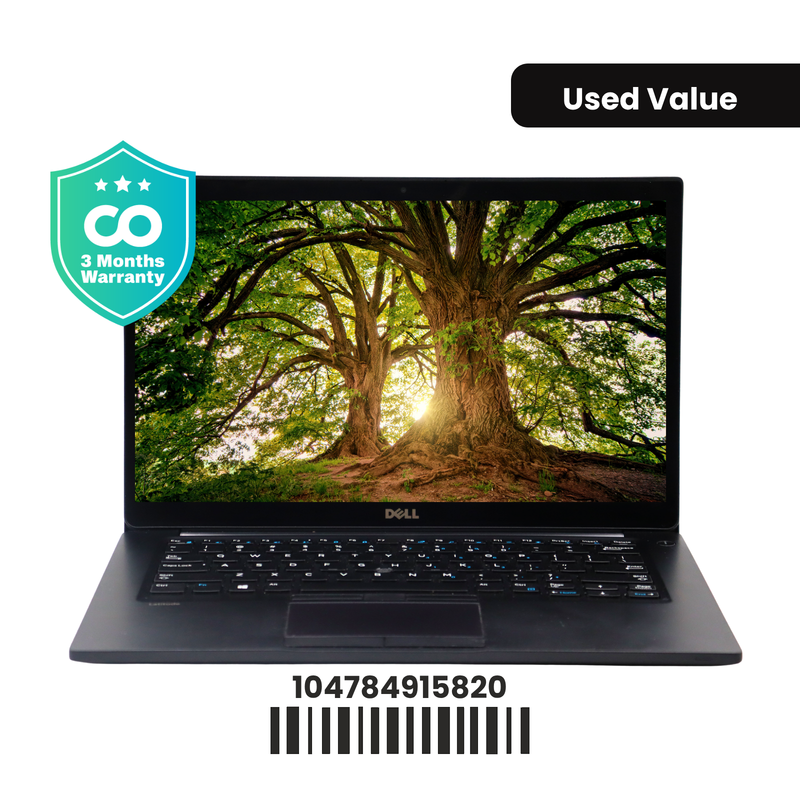 Dell LATITUDE 7480: 6th Gen i7, 16GB RAM, 512GB SSD, SN:15820
