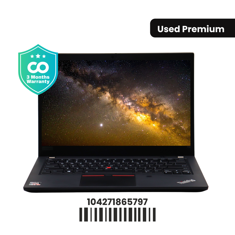 LENOVO THINKPAD T14 GEN 1: AMD Ryzen 7, 16GB RAM, 512GB SSD, SN:65797