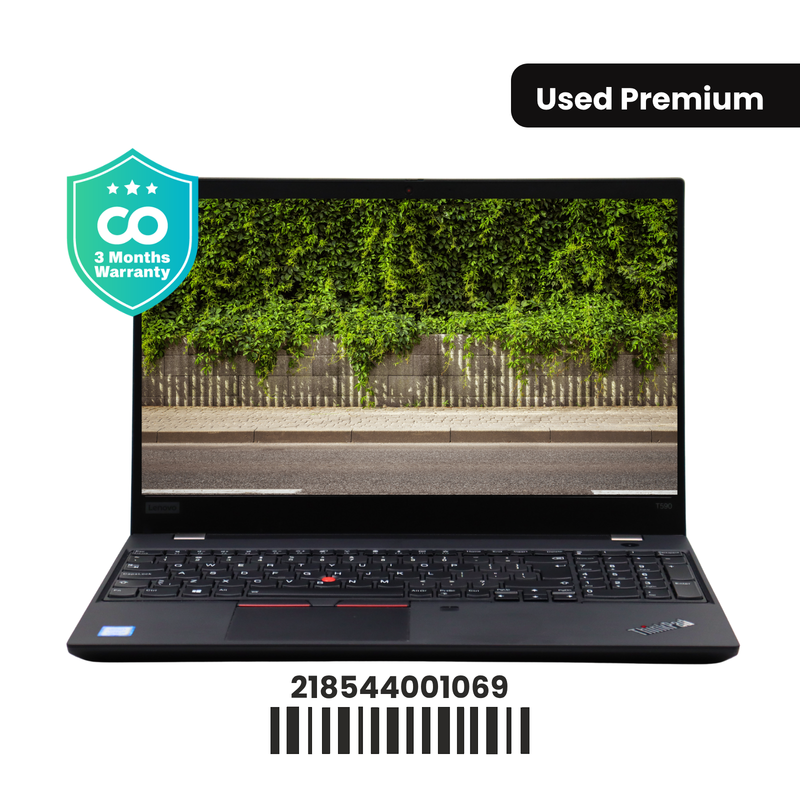 LENOVO THINKPAD T590: Intel Core i5, 8th Gen, 8GB RAM, 256GB SSD SN:01069