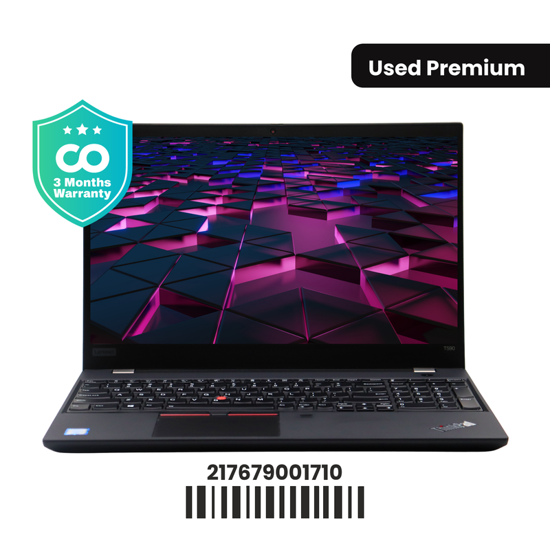 LENOVO THINKPAD T590: Intel Core i7, 8th Gen, 32GB RAM, 512GB SSD SN:15654