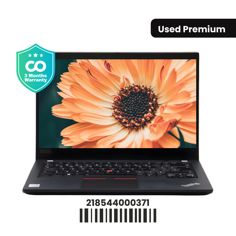 LENOVO THINKPAD T14 GEN 1: 10th Gen i5, 16GB RAM, 256GB SSD, SN:000371