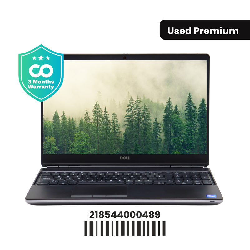 Dell PRECISION 7560:11th Gen i7, 32GB RAM, 512GB SSD, SN:00489