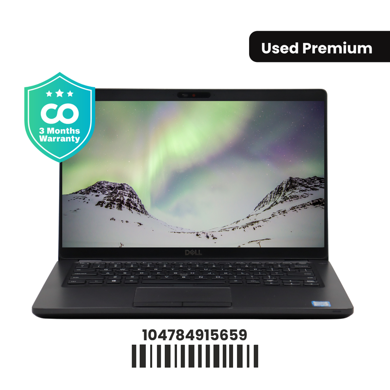 DELL LATITUDE 5400: 8th Gen i5, 8GB RAM, 256GB SSD, SN:15659