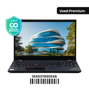 LENOVO THINKPAD T15 GEN 1: Intel Core i7, 10th Gen, 8GB RAM, 256 GB SSD SN:95646