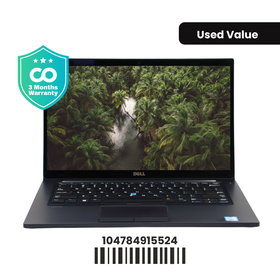 Dell LATITUDE 7480: 6th Gen i7, 16GB RAM, 512GB SSD, SN:15524