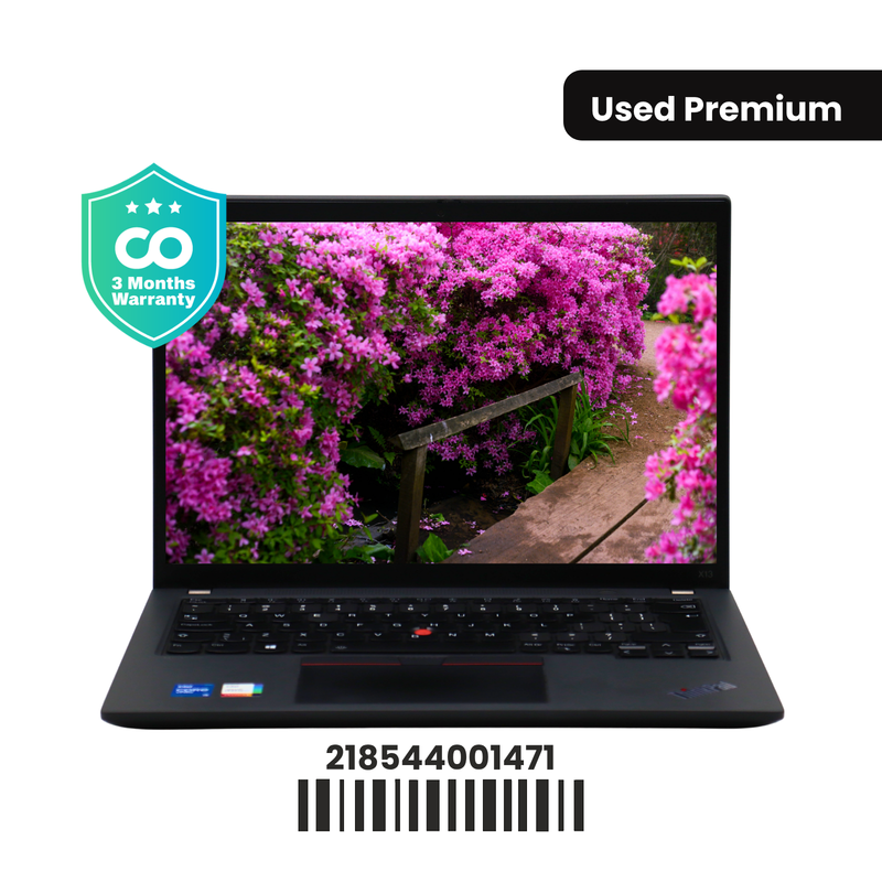 LENOVO THINKPAD X13 GEN 2: 11th Gen i5, 16GB RAM, 512GB SSD, SN:001471