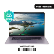 Apple MACBOOK PRO 16: i7, 9th Gen, 16GB RAM, 512GB SSD, SN:60545