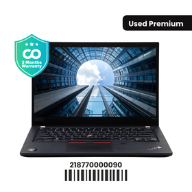 LENOVO THINKPAD T495: AMD RYZEN 3, 8GB RAM, 256GB SSD, SN:00090