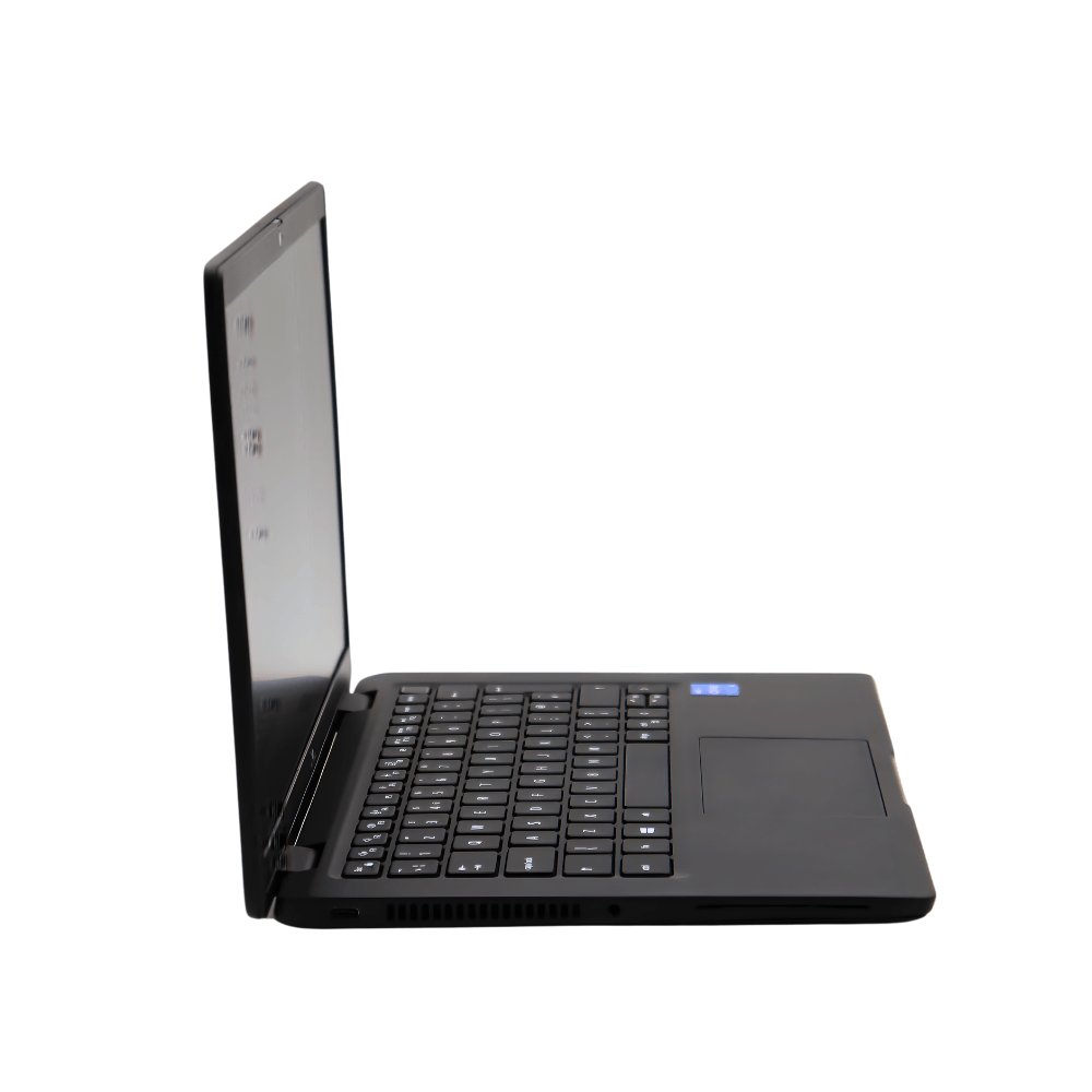 T-Comp Dell Latitude 7320 11th Gen i5 side view showing USB-C ports and connectivity options