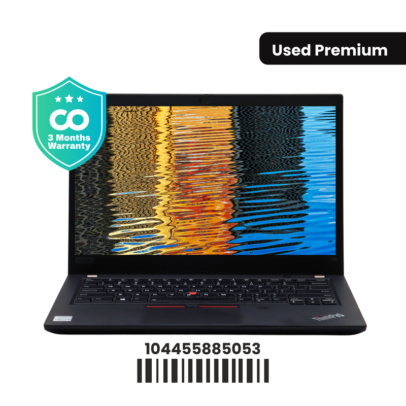 LENOVO THINKPAD T14 GEN 1: 10th Gen i7, 16GB RAM, 512GB SSD, SN:85053