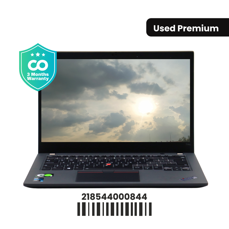 LENOVO THINKPAD T14S GEN 2: 11th Gen i5, 16GB RAM, 256GB SSD, SN:00844