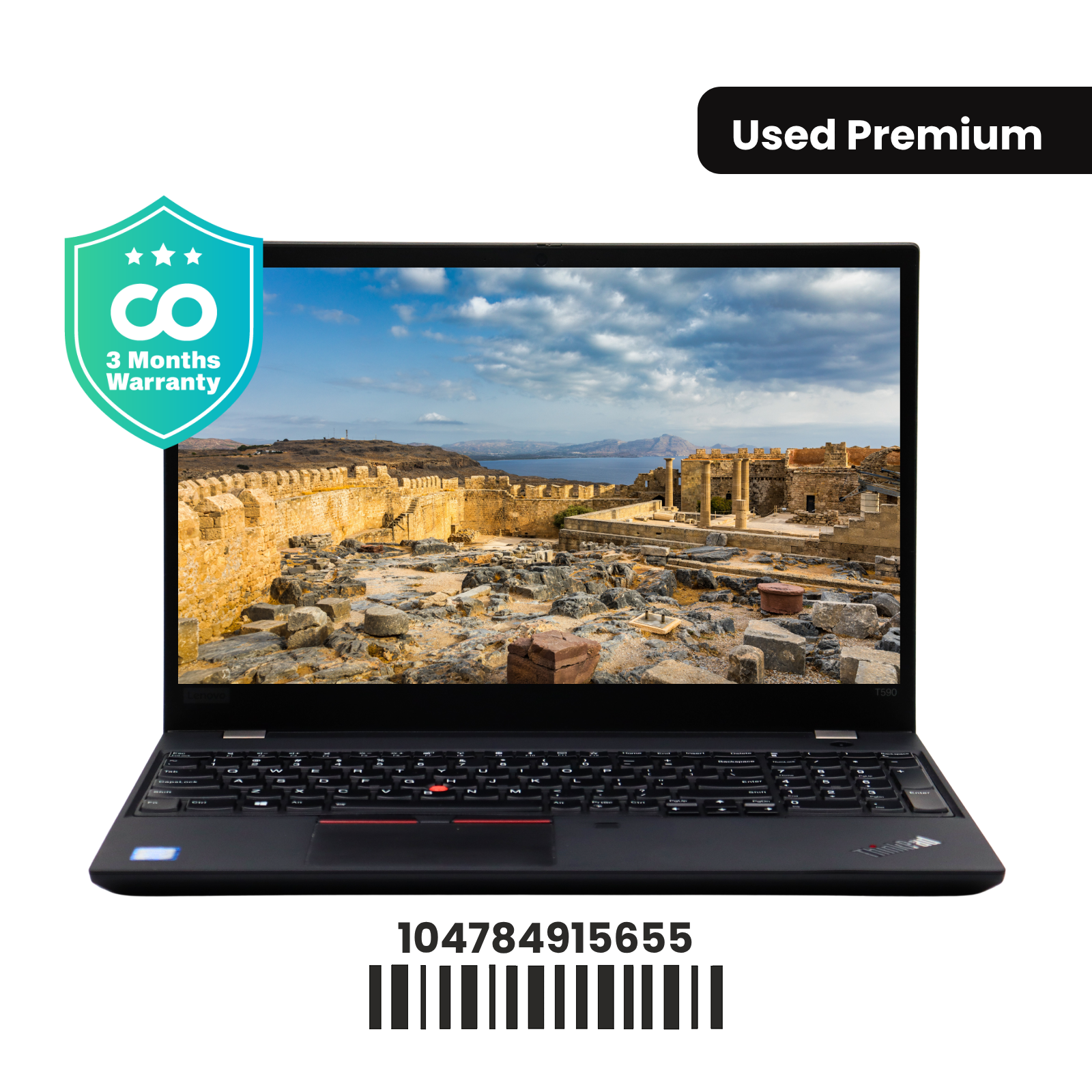 LENOVO THINKPAD T590: Intel Core i7, 8th Gen, 32GB RAM, 512GB SSD SN:15655