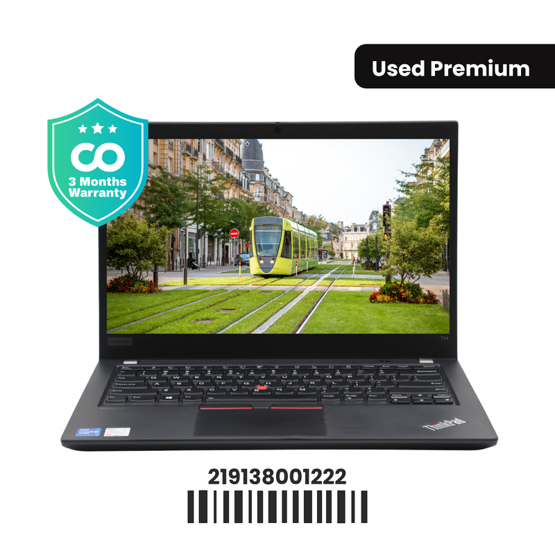 LENOVO THINKPAD T14 GEN 2: 11th Gen i7, 32GB RAM, 1024GB SSD, SN:01222