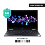 Dell PRECISION 7530: 8th Gen i7, 32GB RAM, 256GB SSD, SN:915261