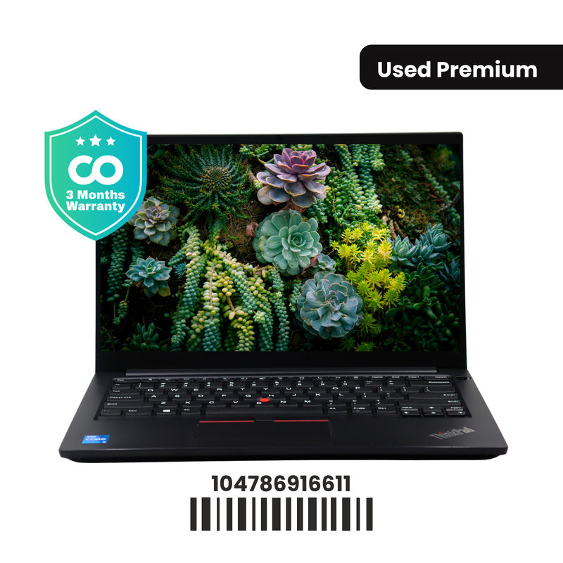 LENOVO THINKPAD E14 GEN 2: 11th Gen i5, 8GB RAM, 256GB SSD, SN:16611