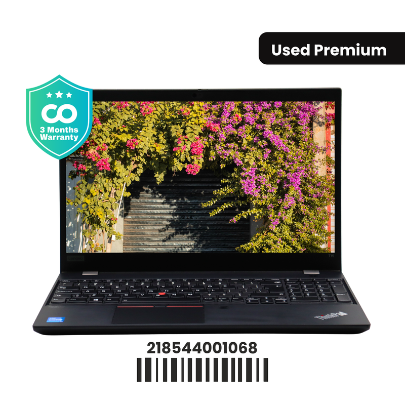 LENOVO THINKPAD T15 GEN 2: Intel Core i5, 11th Gen, 16GB RAM, 256GB SSD SN:01068