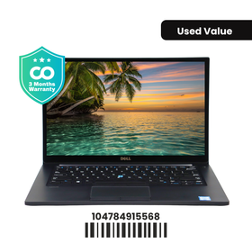 Dell LATITUDE 7480: 7th Gen i7, 16GB RAM, 512GB SSD, SN:15568