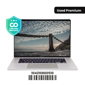 Apple MACBOOK PRO 16: i7, 9th Gen, 16GB RAM, 512GB SSD, SN:60510