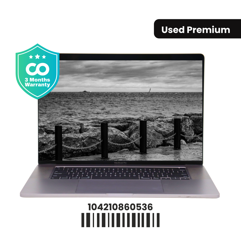 Apple MACBOOK PRO 16: i7, 9th Gen, 16GB RAM, 512GB SSD, SN:60536