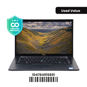 Dell LATITUDE 7480: 7th Gen i5, 8GB RAM, 256GB SSD, SN:15891