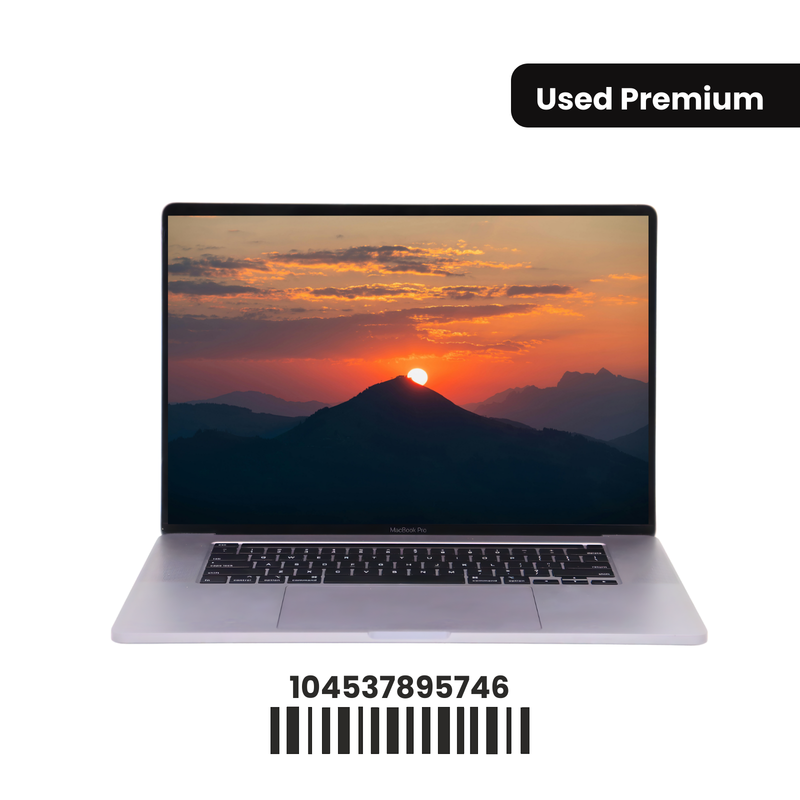 Apple MACBOOK PRO A2141 (2019): i7, 9th Gen, 16GB RAM, 512GB SSD, SN:95746