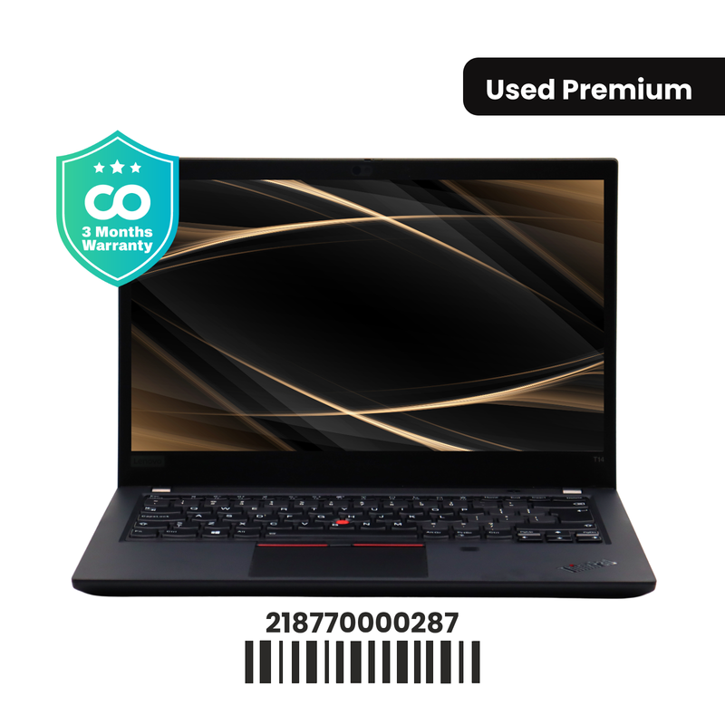 LENOVO THINKPAD T14 GEN 1: AMD RYZEN 5, 16GB RAM, 256GB SSD, SN:00287