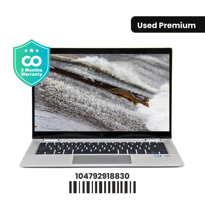 HP EliteBook X360 1030 G3: Intel Core i5, 8th Gen, 16GB RAM, 256GB SSD SN:18830