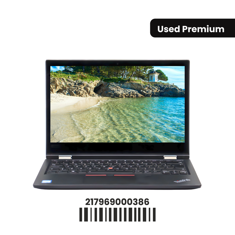 LENOVO THINKPAD L380 YOGA 360: 8th Gen i5, 8GB RAM, 256GB SSD, SN:00386