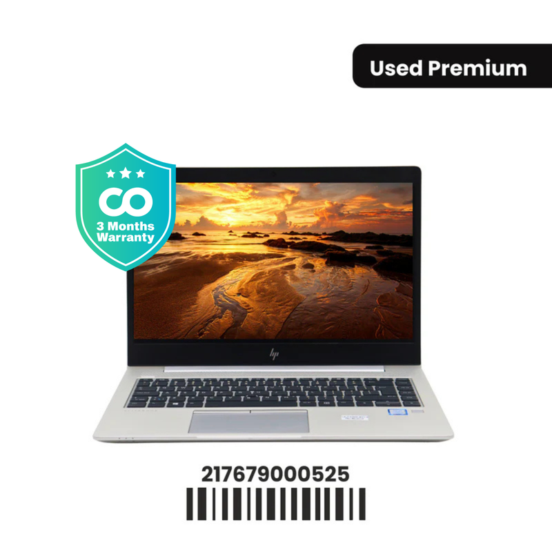 HP ELITEBOOK 840 G5: 8th Gen i5, 8GB RAM, 256GB SSD, SN:00525